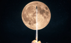част ракета spacex разбие кратера айнщайн луната
