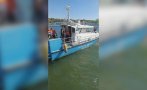рекордно ниски нива дунав блокират корабоплаването круизен кораб заседна