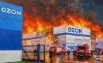 украински дронове поразиха склад руската компания онлайн търговия озон