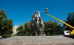 традиция изкъпаха паметника съединението тона вода шампоан аромат зелена ябълка