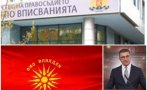 шамар скопие агенцията вписванията отново регистрира омо илинден