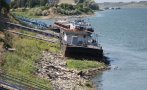 баржата заседна река дунав освободила пясъците