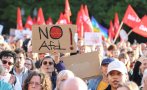 простреляха лицето протестиращ алтернатива германия