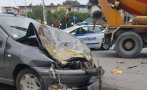тежка катастрофа бетоновоз пловдив