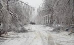 СНЕЖЕН АД: Всички пътища към Русе са блокирани, пътят Варна - Добрич е затворен