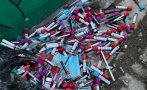 ЗАРАЗА: Изхвърлиха десетки епруветки с кръвни проби до детска градина във Варна, прокуратурата търси виновника (СНИМКИ)