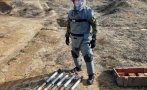 Военнослужещи от Сухопътните войски унищожиха невзривени боеприпаси