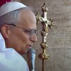 първи път папата американец робърт превост приема името лъв xvi живо