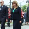 президентът илияна йотова премиерът румен радев поднесоха цветя паметника незнайния войн
