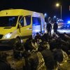 извънредно полицията залови изтощени смърт нелегални мигранти лутали гората дни наред яли трева пили вода блатата