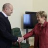 радев посрещна кристалина георгиева министерски съвет сподели какви приоритетите кабинета