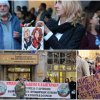 мощен протест йотова радев центъра софия хората скандират срам